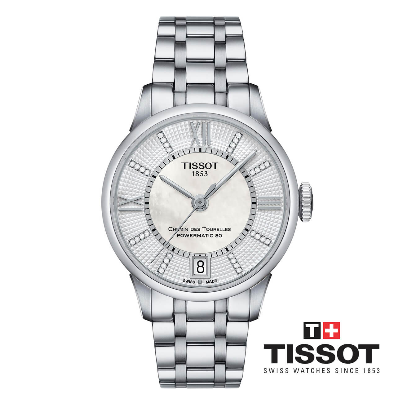 ĐỒNG HỒ NỮ TISSOT CHEMIN DES TOURELLES LADY T099.207.11.116.00 CHÍNH HÃNG